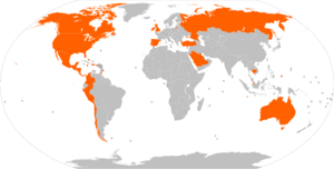 Little Caesars worldwide presence map