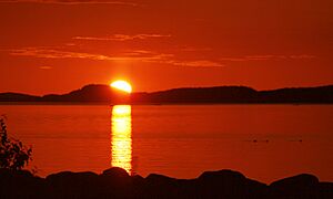 Little trout bay sunrise