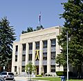 Looking NW at Gallatin County Courthouse 003 - Bozeman Montana - 2013-07-09