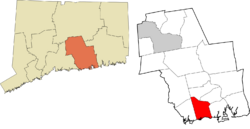 Westbrook's location within the Lower Connecticut River Valley Planning Region and the state of Connecticut