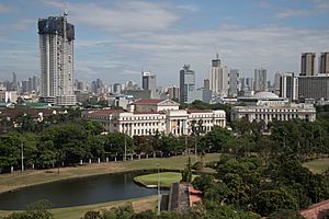Manila as seen from Intramuros