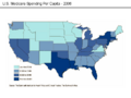 Medicare spending per capita