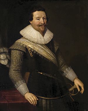 Michiel Jansz. van Mierevelt - Portrait of the Duke of Wallenstein