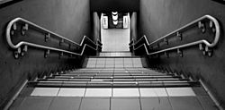 Milan stairway