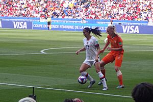 Morgan and van der Gragt USA-NLD FIFA WC 2019