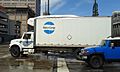 Motor Cargo, UPS Freight box truck, Denver