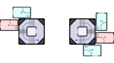 Nakagin capsule arrangement (03F) rA