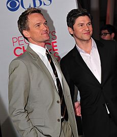 Neil Patrick Harris and David Burtka at the 38th People's Choice Award