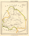 Netherlands, Province of Drenthe, map of 1866