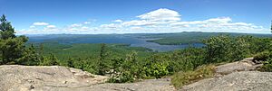 Panoramic View from Mount Major