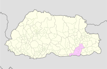 Pemagatshel Bhutan location map