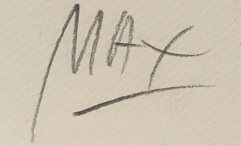 Peter Max SIgnature
