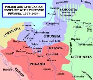 Polish and Lithuanian Conflict with Prussia. 1377-1435.