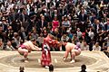 President Trump and First Lady Melania Attend a Sumo Tournament (47958681958)