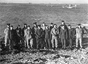 RAF personnel at Calshot in 1936