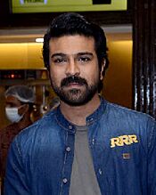 Ram Charan at RRR promotions