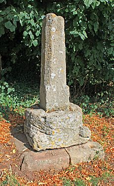Remains Of Churchyard Cross, Church Of St Peter, Williton