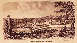 Residence of Col. Acklen near Nashville (1860)