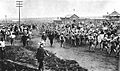 Rhodesians leaving Salisbury for Boer War