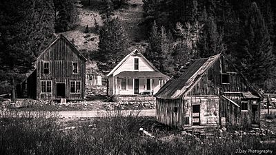 Rocky Bar, Idaho Ghost town Taken by J.Day Photography