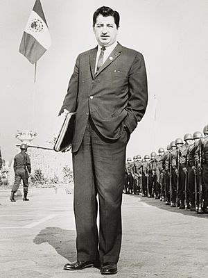 Ruben Salazar in Mexico City, 1966
