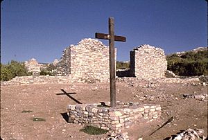 Salinas Pueblo Missions National Monument ruins