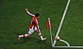 Samir Nasri Arsenal corner kick