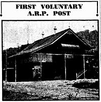St Johns Recreation Hall ARP Aid Post