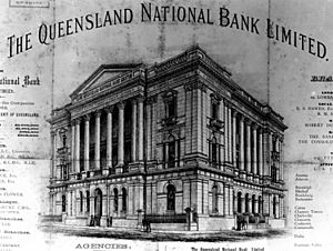 StateLibQld 1 82519 Queensland National Bank Limited, Brisbane, ca. 1887