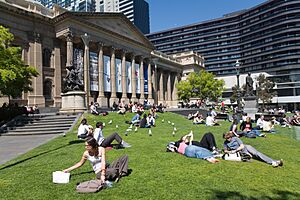 State Library of Victoria - left side