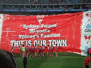 Sydney Swans banner