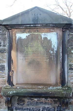 The grave of Sir Harry Munro, Greyfriars Kirkyard