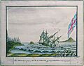 The melancholy loss of HMS Sirius off Norfolk Island March 19th 1790 - George Raper