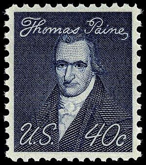 Thomas Paine, 40c, 1968 issue