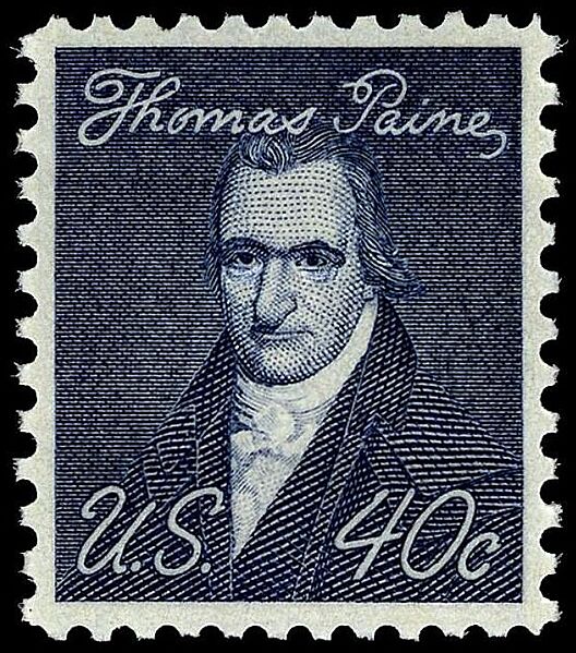 Thomas Paine, 40c, 1968 issue