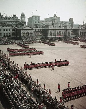 Trooping the Colour, 1956