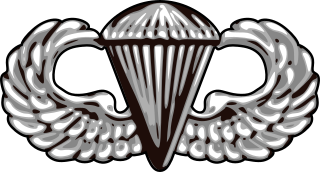 US Army Halo Freefall Parachutist Basic Badge – Full Size, Brite Finish, Original