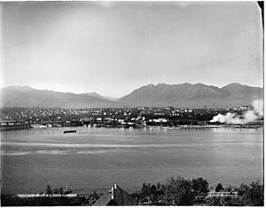 Vancouver from Fairview, BC, 1904