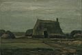 Vincent van Gogh - Farm with stacks of peat - Google Art Project