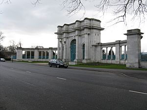 War Memorial Gateway, The Meadows, Nottingham - geograph.org.uk - 1216022