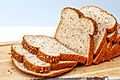 Whole Bread on a Cutting Board (37404800014)