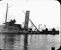 Wreck of protected cruiser Isla de Luzón