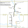 1955 F5 Blackwell and Udall tornado tracks
