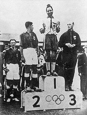 1956- Melbourne Olympic Victory Ceremony.jpg
