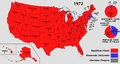 1972 Electoral Map