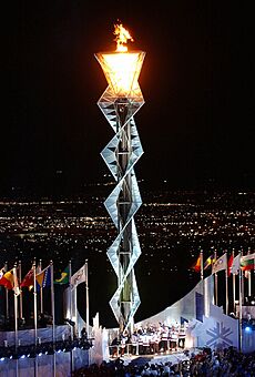2002 Winter Olympics flame