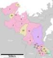 26 municipalities in Kyoto, 2020