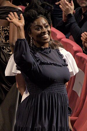 Aïssa Maïga at Cannes Film Festival 2025 03 (cropped).jpg