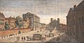 A View of Whitehall, looking south, 1740