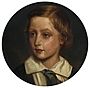 After Franz Xaver Winterhalter (1805-73) - Prince Arthur (1848-1942), later Duke of Connaught, when a child - RCIN 405380 - Royal Collection.jpg